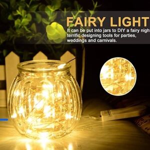 NIB-Fairy Lights 
Warm white‎ 
complete set of 8
2 Boxes total 
W/t Batteries
